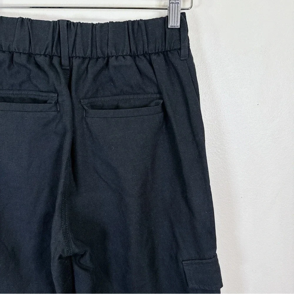 Banana Republic Cargo Utility Black Pant